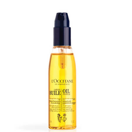 L'occitane Essential Cleanser Oil To Milk Make Up Remover ,คลีนซิ่งออยล์ดอกอิมมอคแตล ,L'occitane Oil To Milk Make Up Remover ,